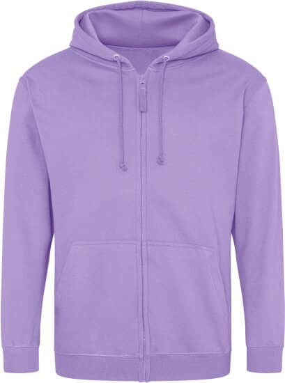 Jacken in Digital Lavender: Zoodie JH050 von Just Hoods