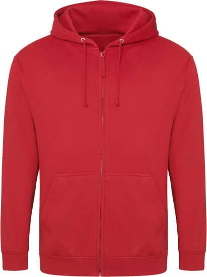 Jacken in Fire Red: Zoodie JH050 von Just Hoods