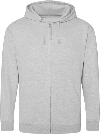 Jacken in Heather Grey: Zoodie JH050 von Just Hoods