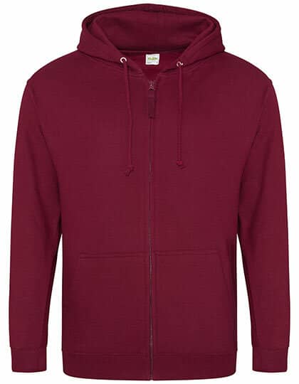Jacken in Burgundy: Zoodie JH050 von Just Hoods