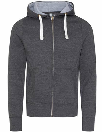 Jacken in Charcoal (Heather): Chunky Zoodie JH052 von Just Hoods