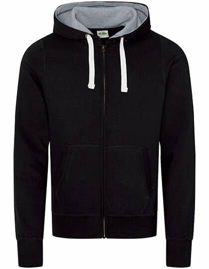 Jacken in Jet Black: Chunky Zoodie JH052 von Just Hoods