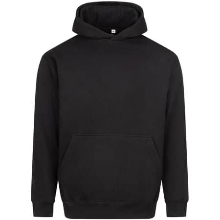 Just Hoods Vision Heavyweight Hoodie Deep Black