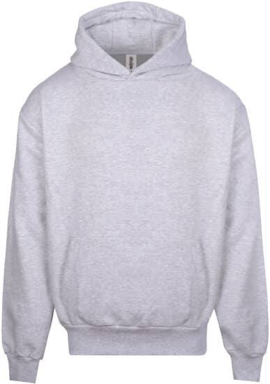 Hoodies in Ash (Heather): Heavyweight Signature Hoodie JH120 von Just Hoods