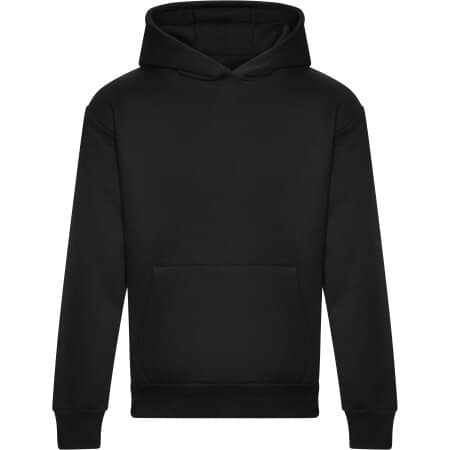 Just Hoods Heavyweight Signature Hoodie Deep Black