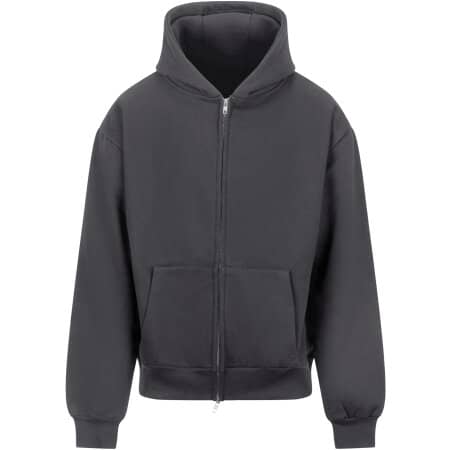 Just Hoods Signature Heavyweight Zoodie Solid Charcoal