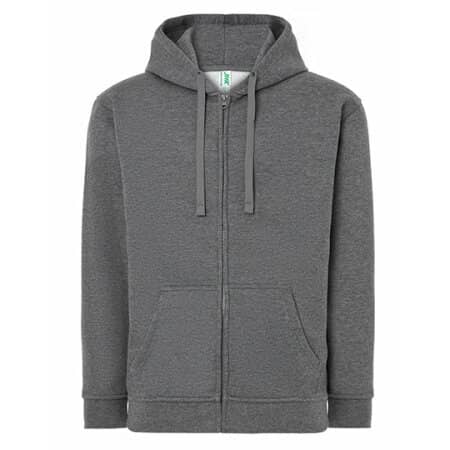 JHK Hooded Sweater Dark Grey Melange