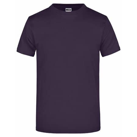 James+Nicholson Round-T Heavy Aubergine