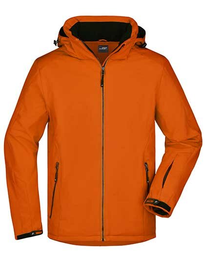 Jacken in Dark Orange: Men`s Wintersport Softshell JN1054 von James+Nicholson