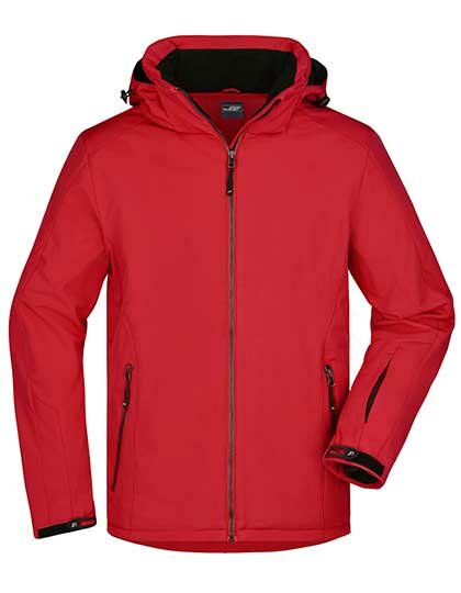 Jacken in Red: Men`s Wintersport Softshell JN1054 von James+Nicholson