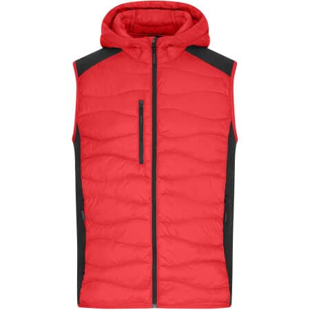 James+Nicholson Men´s Hybrid Vest 