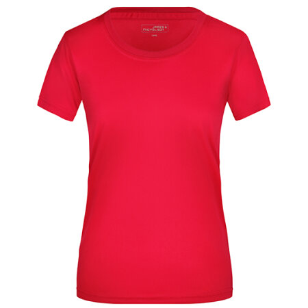 James+Nicholson Ladies` Active-T Red