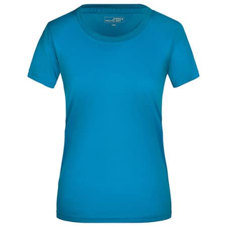 James+Nicholson Ladies` Active-T Turquoise