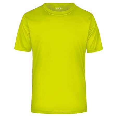 James+Nicholson Men`s Active-T Acid Yellow