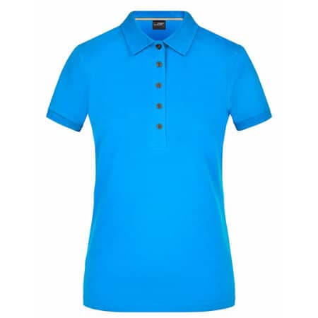 James+Nicholson Ladies` Pima Polo Regatta Blue