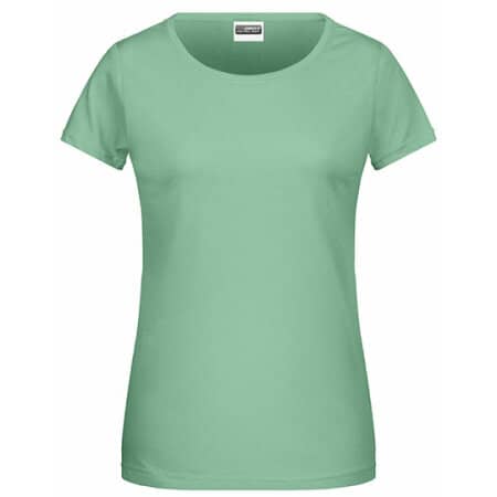 James+Nicholson Ladies Basic-Tee Jade Green