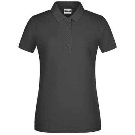 James+Nicholson Ladies` Basic Polo Black