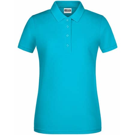 James+Nicholson Ladies` Basic Polo Turquoise