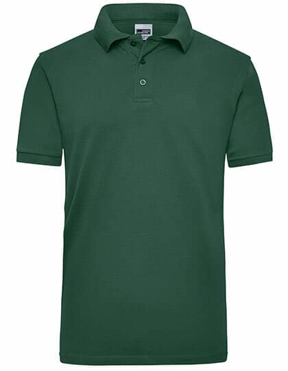 Poloshirts in Dark Green: Workwear Polo Men JN801 von James+Nicholson