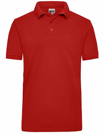Poloshirts in Red: Workwear Polo Men JN801 von James+Nicholson