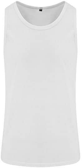 Tanktops in Solid White: Tri-Blend Vest JT007 von Just Ts