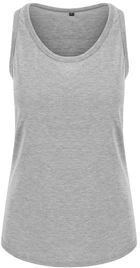 Tanktops in Heather Grey: Tri-Blend Vest JT007 von Just Ts