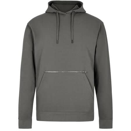 Kustom Kit Regular Fit Pique Hoodie with Zipped Pocket 