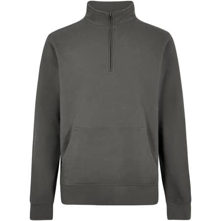Kustom Kit Regular Fit 1/4 Zip Pique Sweatshirt 