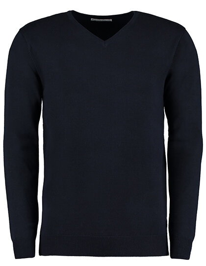 Pullover in Navy: Arundel V-Neck Sweater K352 von Kustom Kit