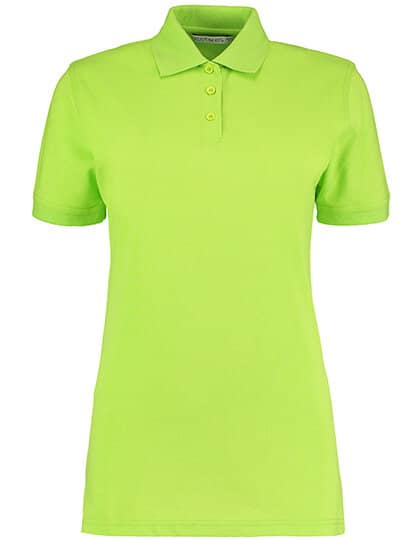 Poloshirts in Lime: Women`s Klassic Polo Shirt Superwash 60° K703 von Kustom Kit