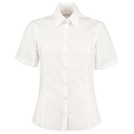 Kustom Kit Business Shirt Short Sleeve White