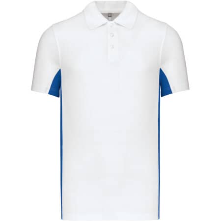 Kariban Flag  - Poloshirt Bicolor Kurzarm 