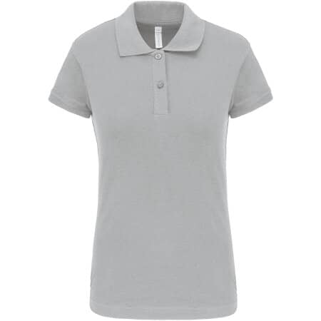 Kariban Kurzarm-Polohemd für Damen aus Baumwollpiqué 