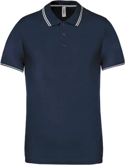 Poloshirts in Navy|Wine|White: Herren Piqué Poloshirt Kurzarm KB250 von Kariban