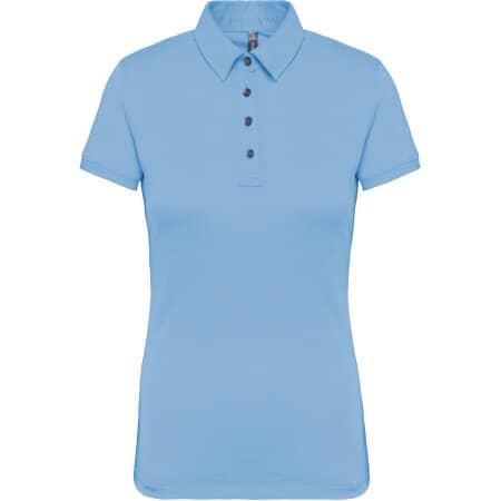 Kariban Jersey-Kurzarm-Polohemd für Damen 