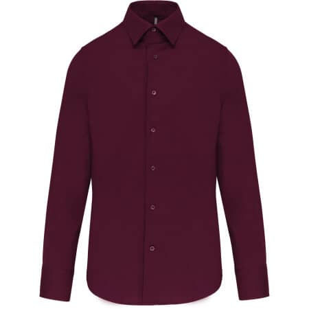 Kariban Damen Stretchbluse Langarm 