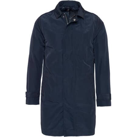 Kariban Leichter Herren-Trenchcoat 