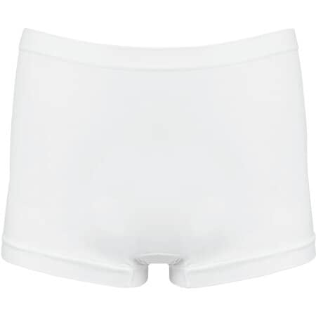 Kariban Umweltfreundliche nahtlose Damen-Shorty mit tiefem Bund 