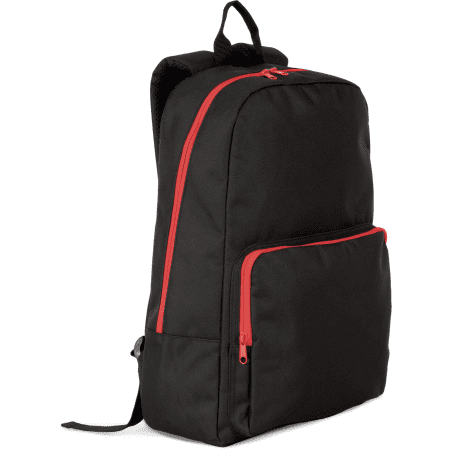 Kimood Rucksack mit kontrastfarbenem Reißverschluss aus Polyester 