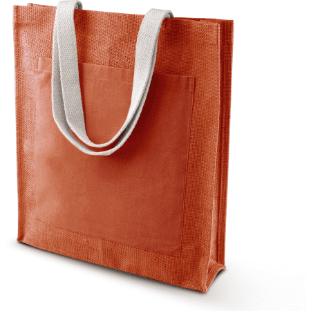 Kimood Farbiger Jute Shopper 