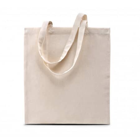 Kimood Shoppingtasche aus Bio-Baumwollcanvas - Natural 