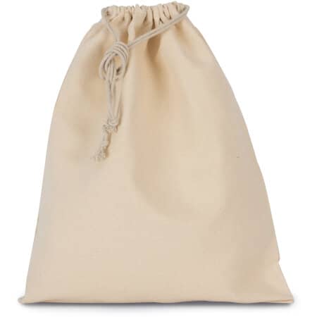 Kimood Baumwolltasche mit Kordelzug - Extra Large - Natural 