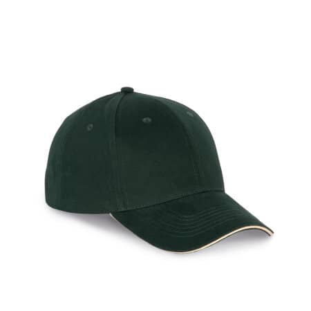 K-up 6-Panel-Kappe mit Kontrast-Sandwichschirm KP185 
