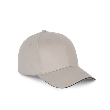 K-up 6-Panel-Kappe mit Kontrast-Sandwichschirm KP191 