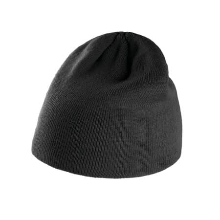 K-up Beanie Strickmütze - farbig Black