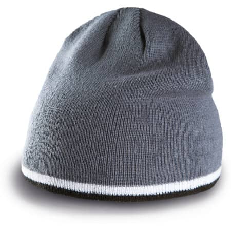 K-up Beanie Mütze mit Kontrastrand 