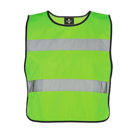 Korntex Kids` Safety Poncho EN 1150 Neon Green