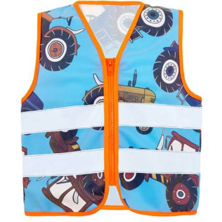 Korntex Children´s Safety Vest Action Working Heroes CO² Neutral 
