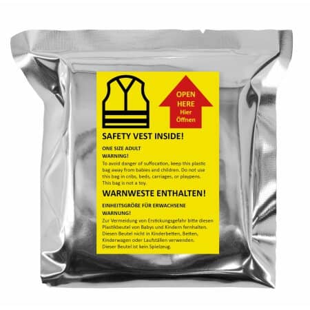 Korntex Safety Vest in mini vacuum packaging “Bottrop” 