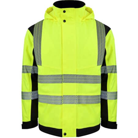 Korntex Premium Hi-Vis Broken Reflex Softshell Jacket Copenhagen 